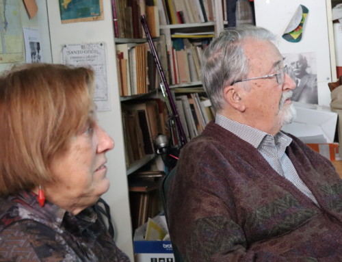 Una visita a casa de Joaquim Arenas Sampera i Margarida Muset Adel